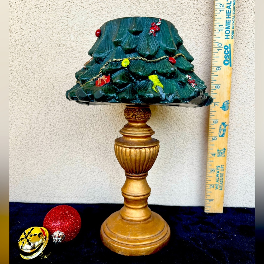 💃CLOSET CLEAR-OUT💃 
Vintage Wax Christmas Tree Votive Candle Holder